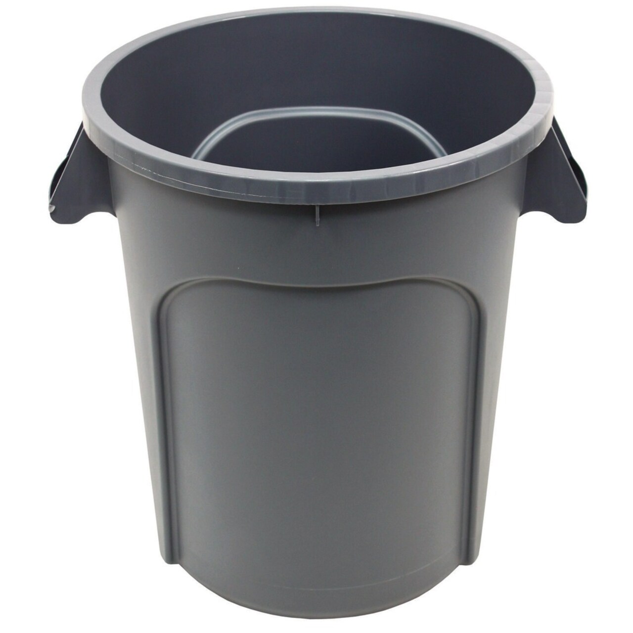Impact 20 Gallon Low-Density Polyethylene Value-Plus Containers - Gray